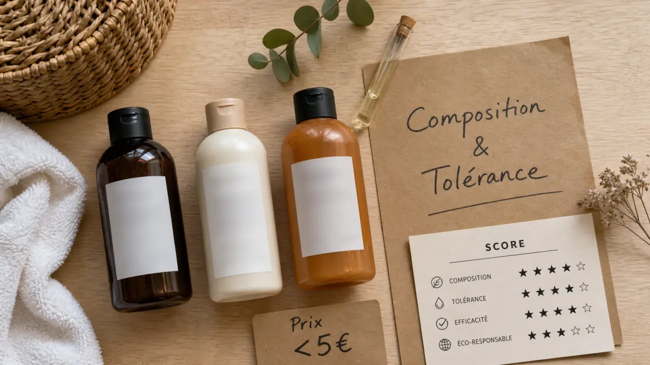 Meilleur shampoing supermarché : prix et tolérance