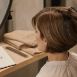 Coupes au carré cheveux fins : carré au-dessus des épaules