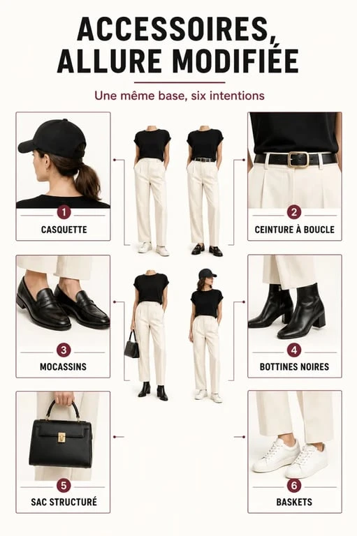 style américain femme : accessoires clés pour transformer une tenue simple