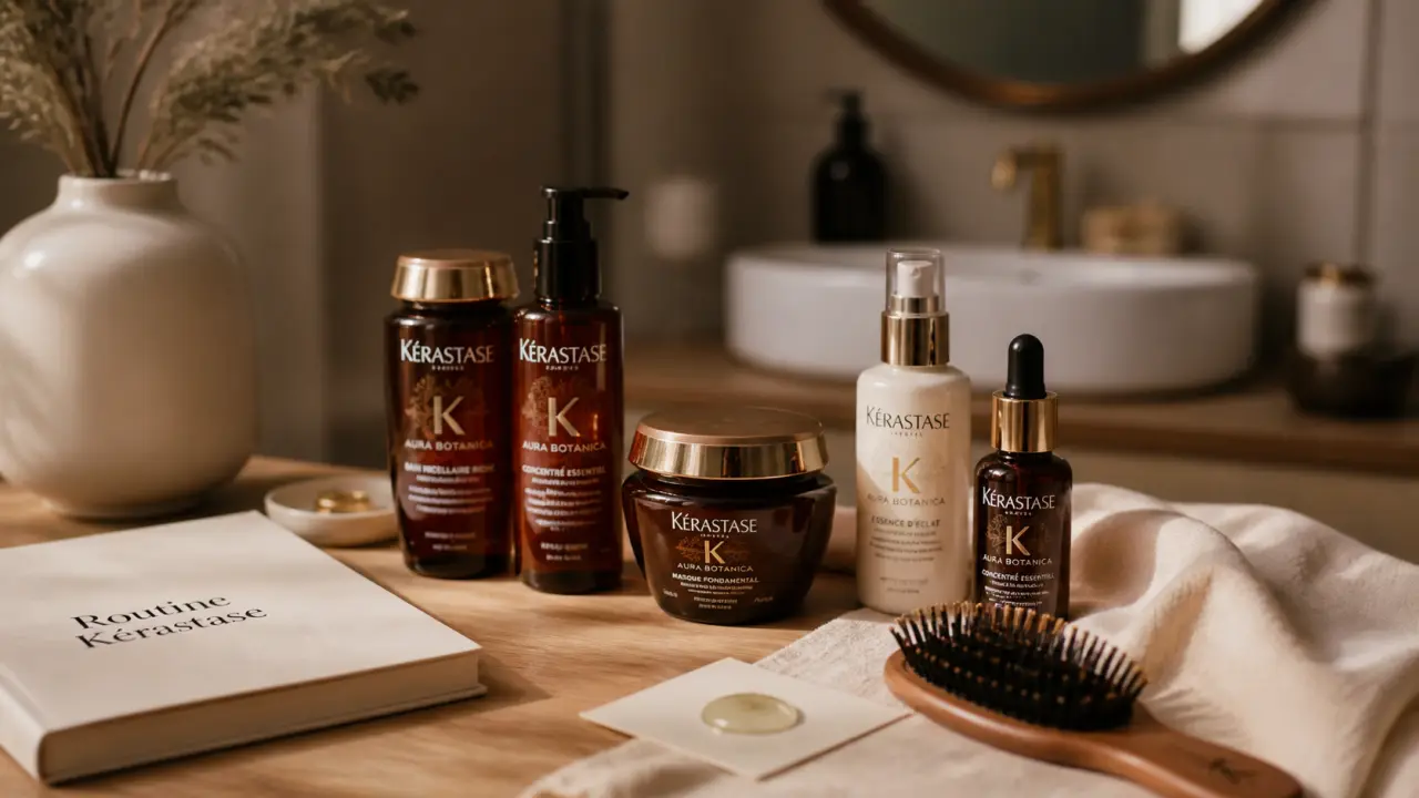 Soin cheveux Kérastase : routine nutrition, réparation et densité, sans alourdir la fibre