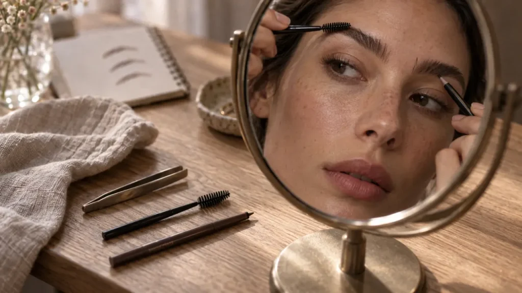 Quelle forme de sourcils choisir pour un visage rond, carré ou long ?