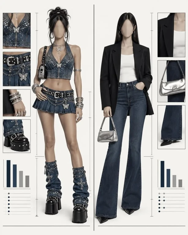 Comment moderniser un look année 2000 sans effet déguisement